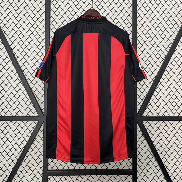 Retro AC Milan 2000/01 Home Jersey