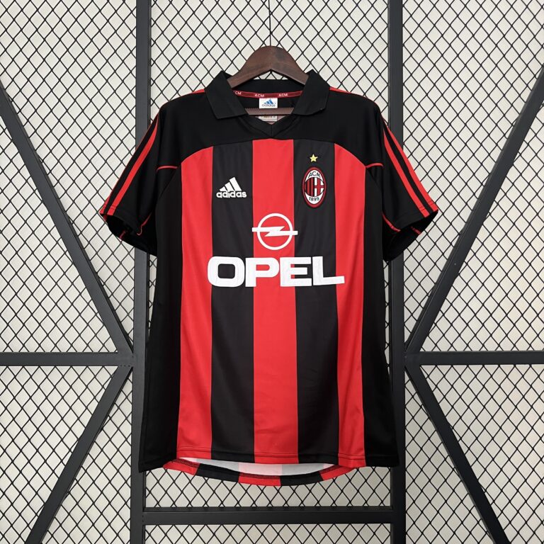 Retro AC Milan 2001/02 Home Jersey