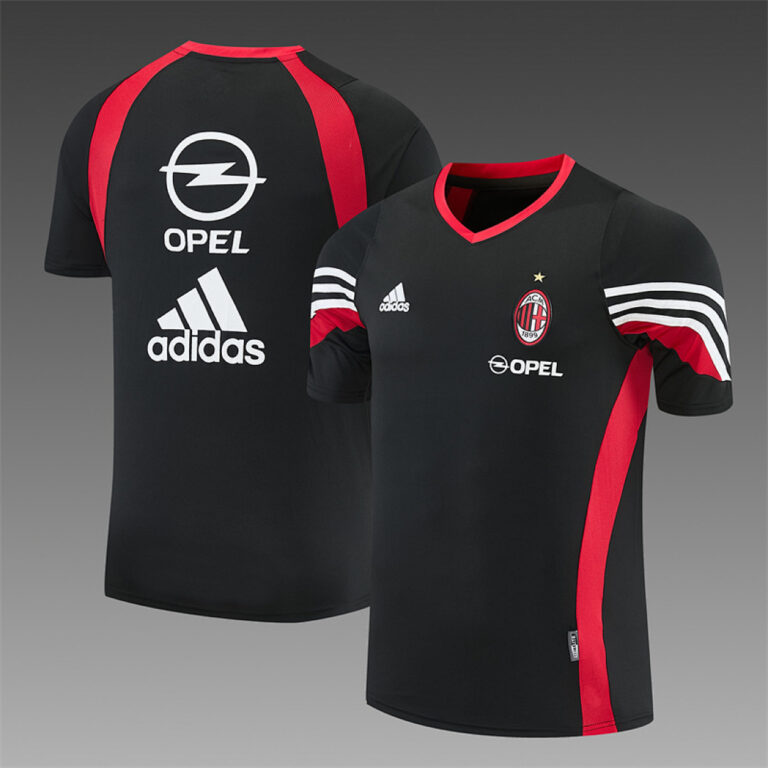 Retro AC Milan 2003/04 Black Training Jersey