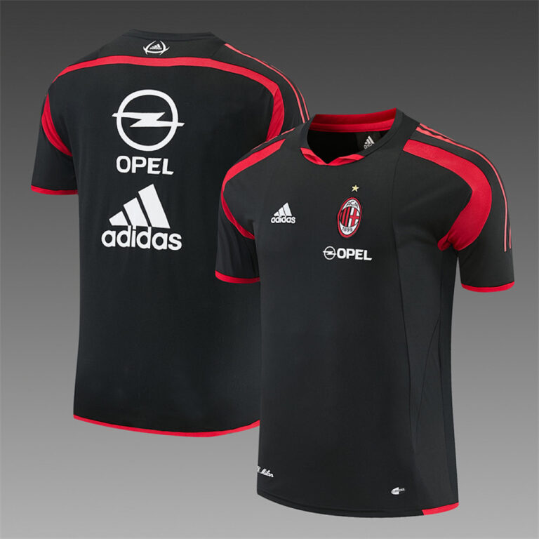 Retro AC Milan 2004/05 Black Training Jersey