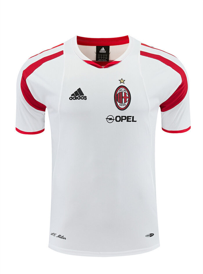 Retro AC Milan 2004/05 White Training Jersey