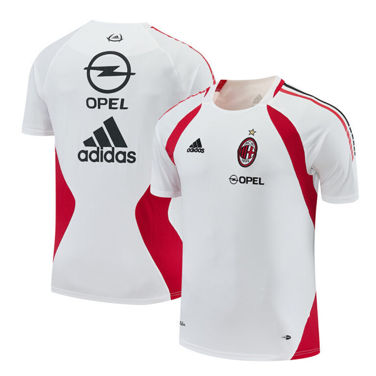 Retro AC Milan 2005/06 White Training Jersey