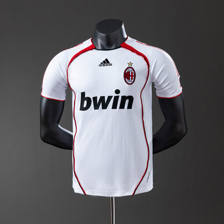 Retro AC Milan 2006/07 Away Jersey Player Version