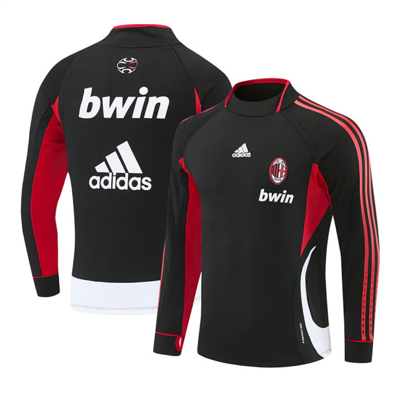 Retro AC Milan 2006/07 Black Long Sleeve Training Jersey