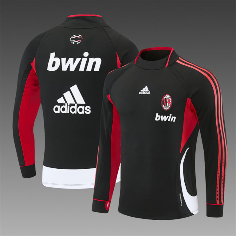 Retro AC Milan 2006/07 Black Long Sleeve Training Jersey