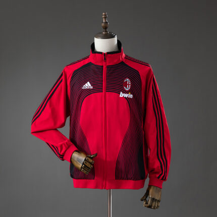 Retro AC Milan 2006/07 Windbreaker – Red Jacket