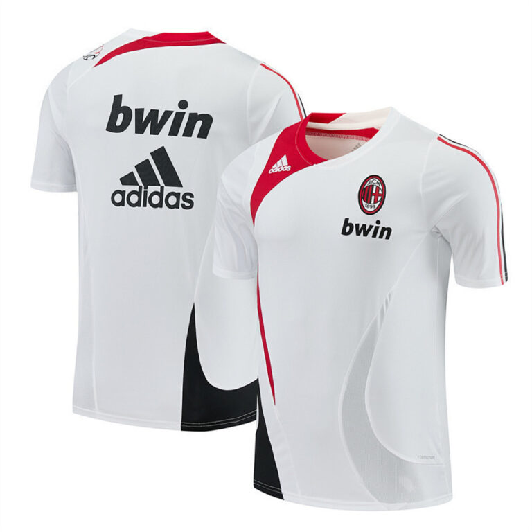 Retro AC Milan 2007/08 White Training Jersey