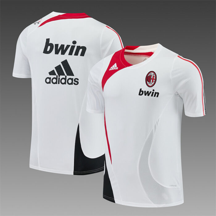 Retro AC Milan 2007/08 White Training Jersey