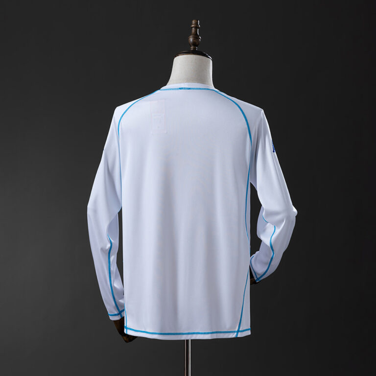 Retro AJ Auxerre 2003/04 Home Long Sleeve Jersey
