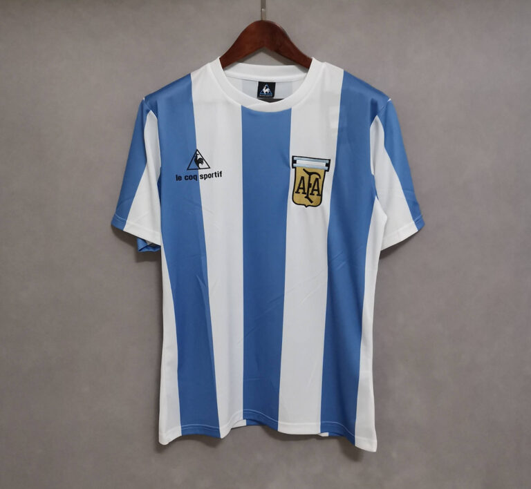 Retro Argentina 1985 Home Jersey