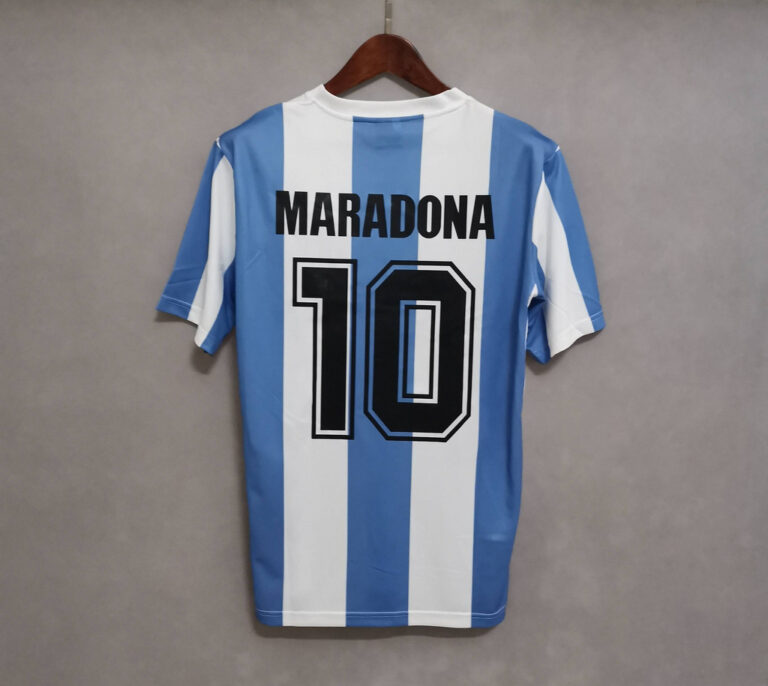 Retro Argentina 1985 Home Jersey