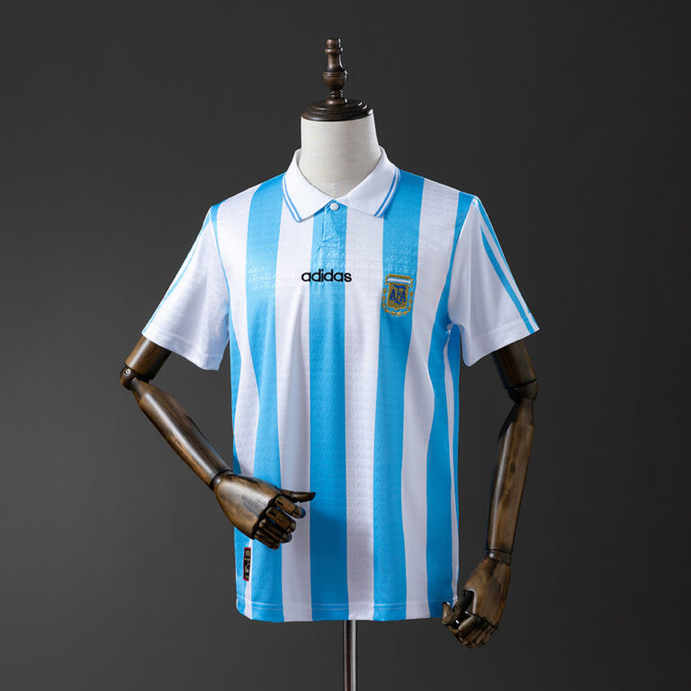 Retro Argentina 1994 World Cup Home Jersey