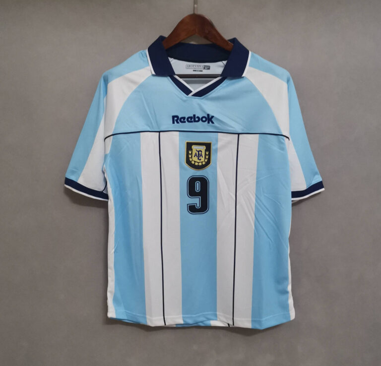 Retro Argentina 2000 Home Jersey