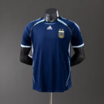 Retro Argentina 2006 World Cup Away World Cup Jersey Player Version