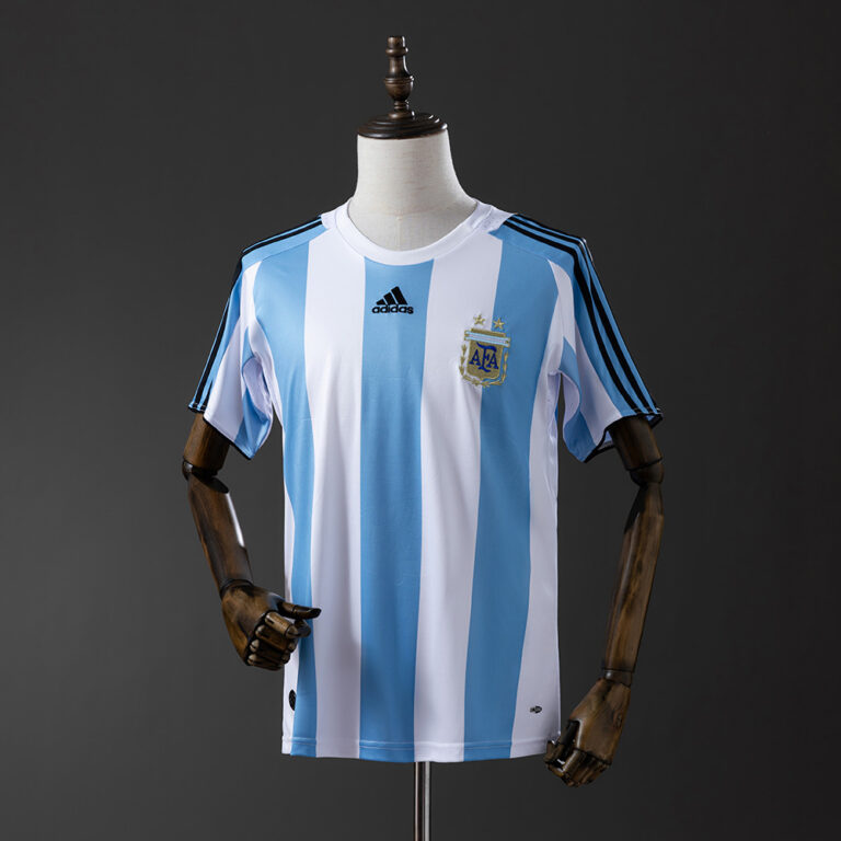 Retro Argentina 2008 Home Jersey