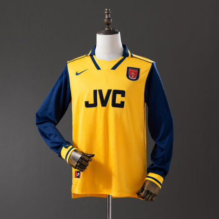 Retro Arsenal 1996/97 Away Long Sleeve Jersey