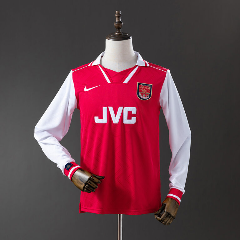 Retro Arsenal 1996/97 Home Long Sleeve Jersey