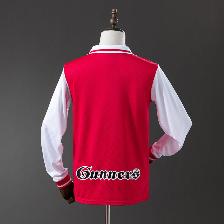 Retro Arsenal 1996/97 Home Long Sleeve Jersey