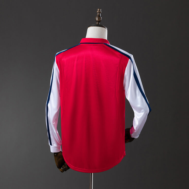 Retro Arsenal 2001/02 Home Long Sleeve Jersey