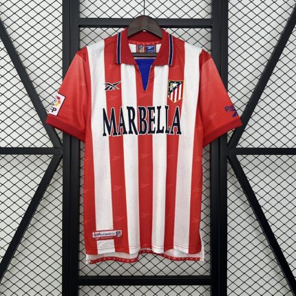 Retro Atletico Madrid 1998/99 Home Jersey