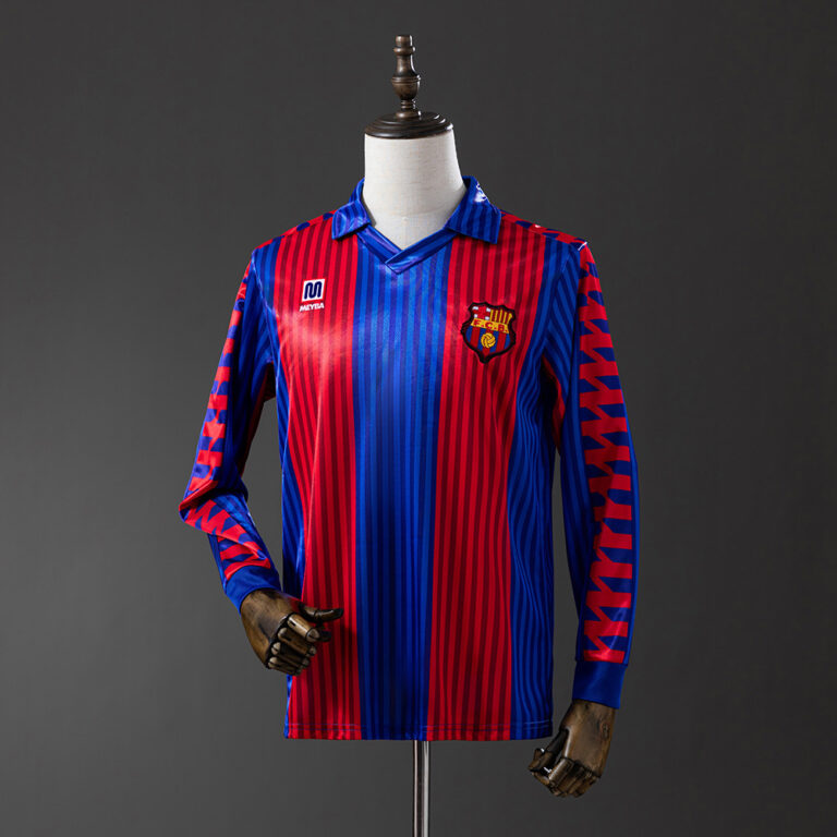Retro Barcelona 1992/93 Home Long Sleeve Jersey