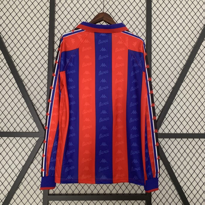 Retro Barcelona 1996/97 Home Long Sleeve Jersey