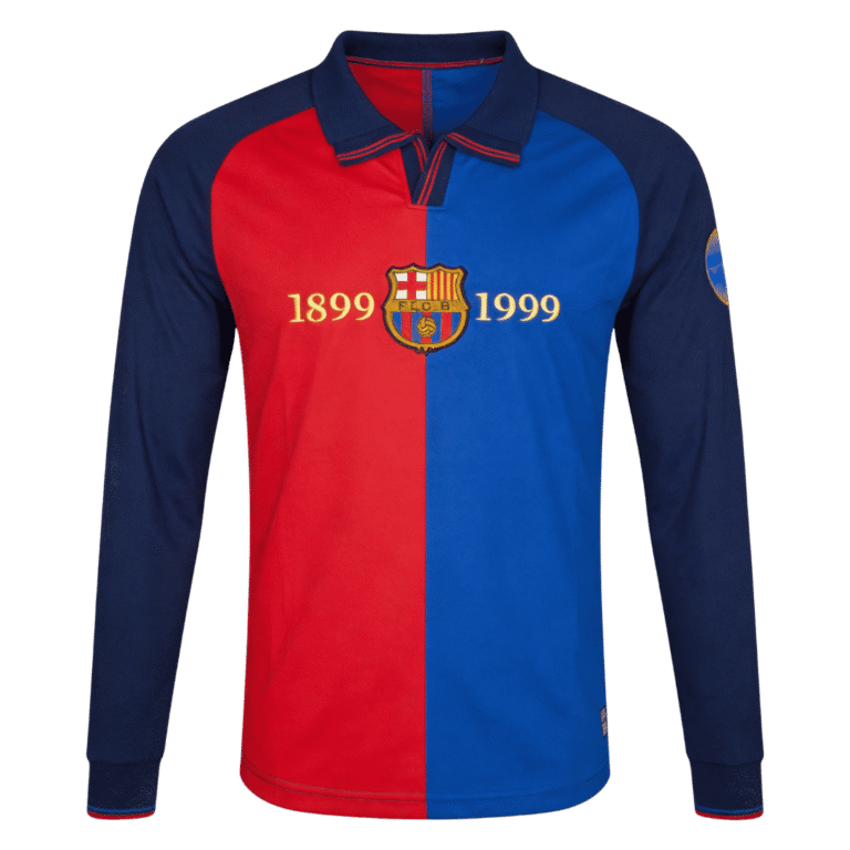 Retro Barcelona 1999/00 Home Long Sleeve Jersey