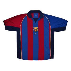 Retro Barcelona 2001 Home Jersey