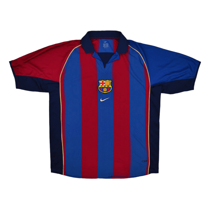 Retro Barcelona 2001 Home Jersey