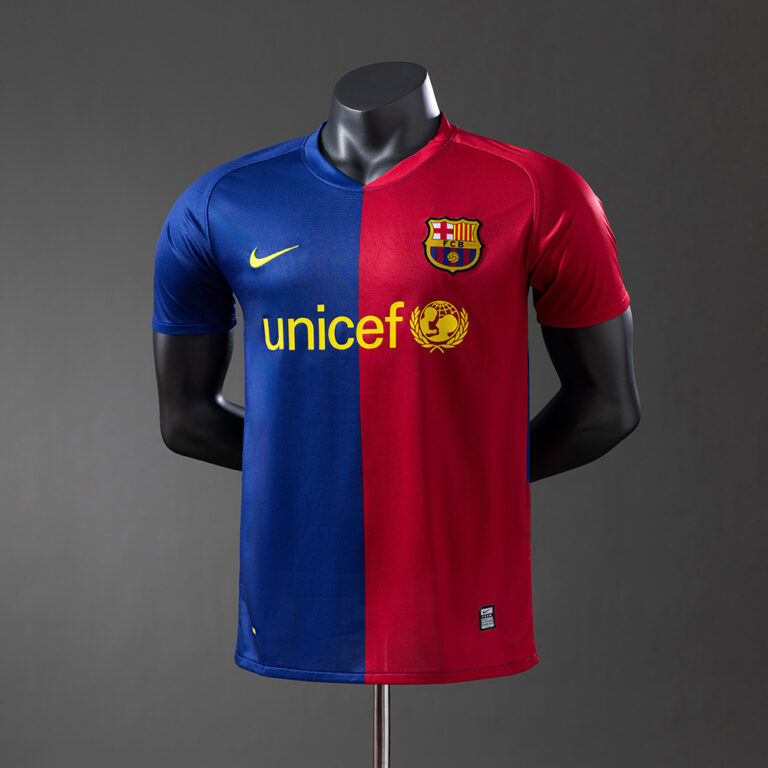 Retro Barcelona 2008/09 Home Jersey Player Version