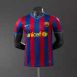Retro Barcelona 2009/10 Home Jersey Player Version