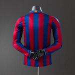 Retro Barcelona 2009/10 Home Long Sleeve Jersey Player Version