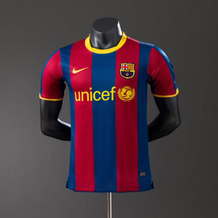 Retro Barcelona 2010/11 Home Jersey Player Version