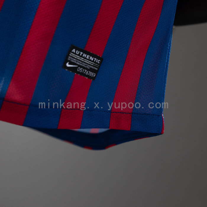 Retro Barcelona 2011/12 Home Jersey Player Version