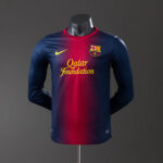 Retro Barcelona 2012/13 Home Long Sleeve Jersey Player Version