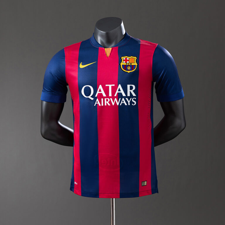 Retro Barcelona 2014/15 Home Jersey Player Version