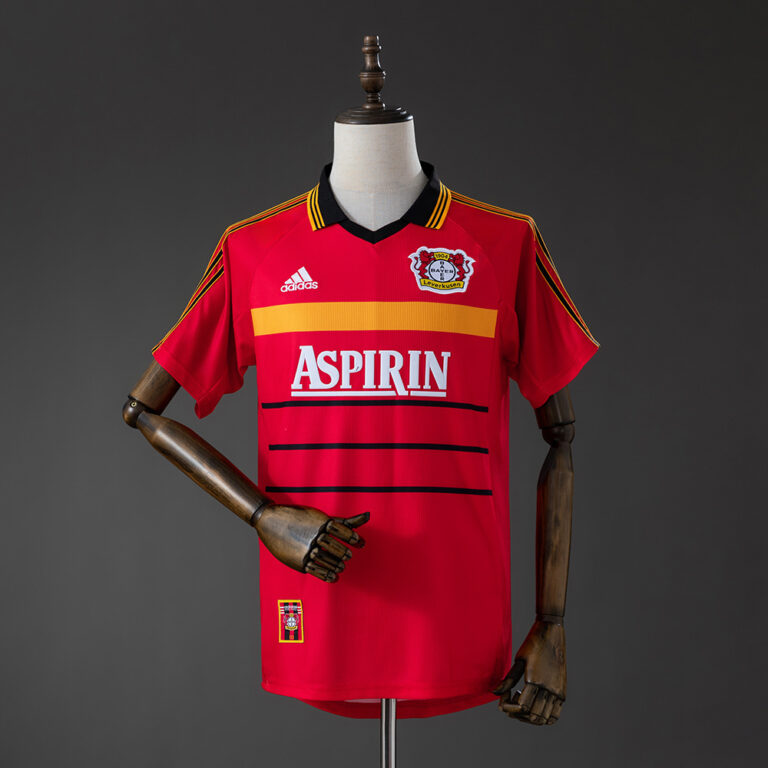 Retro Bayer 04 Leverkusen 1998/00 Home Jersey