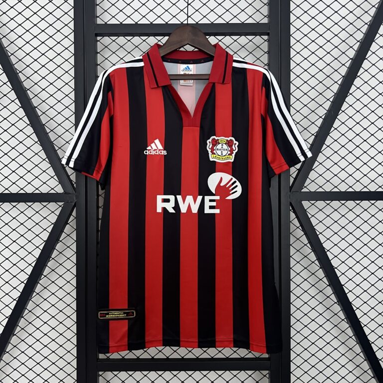 Retro Bayer 04 Leverkusen 2001/02 Home Jersey