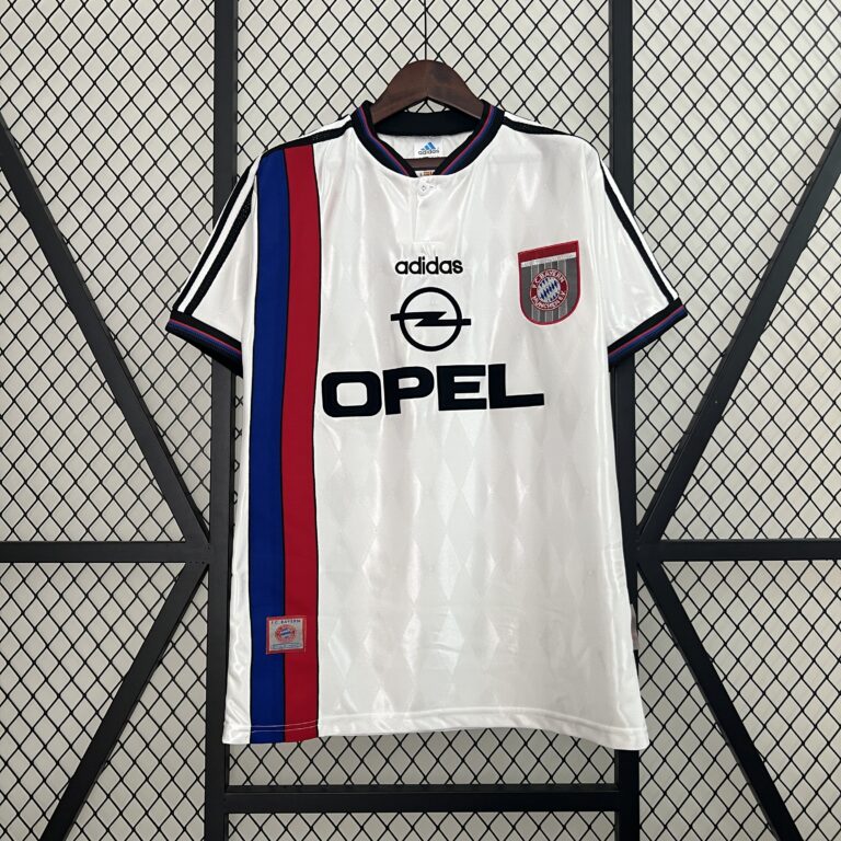 Retro Bayern Munich 1996/98 Away white Jersey