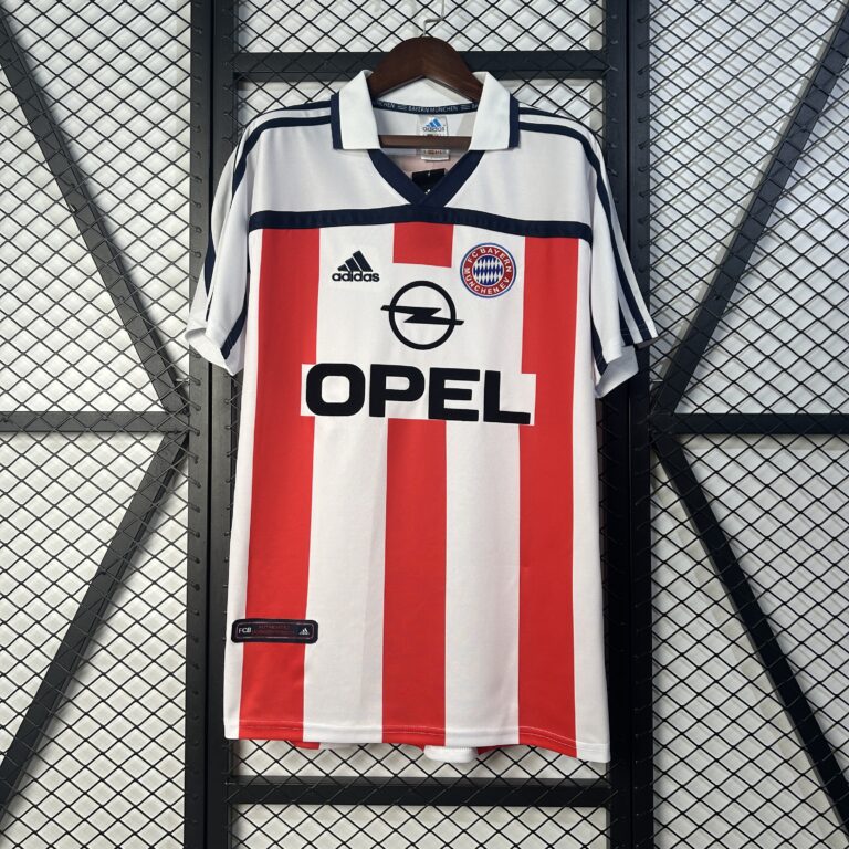 Retro Bayern Munich 2000/02 Away red Jersey