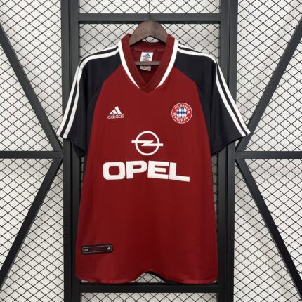 Retro Bayern Munich 2001/02 Home red Jersey