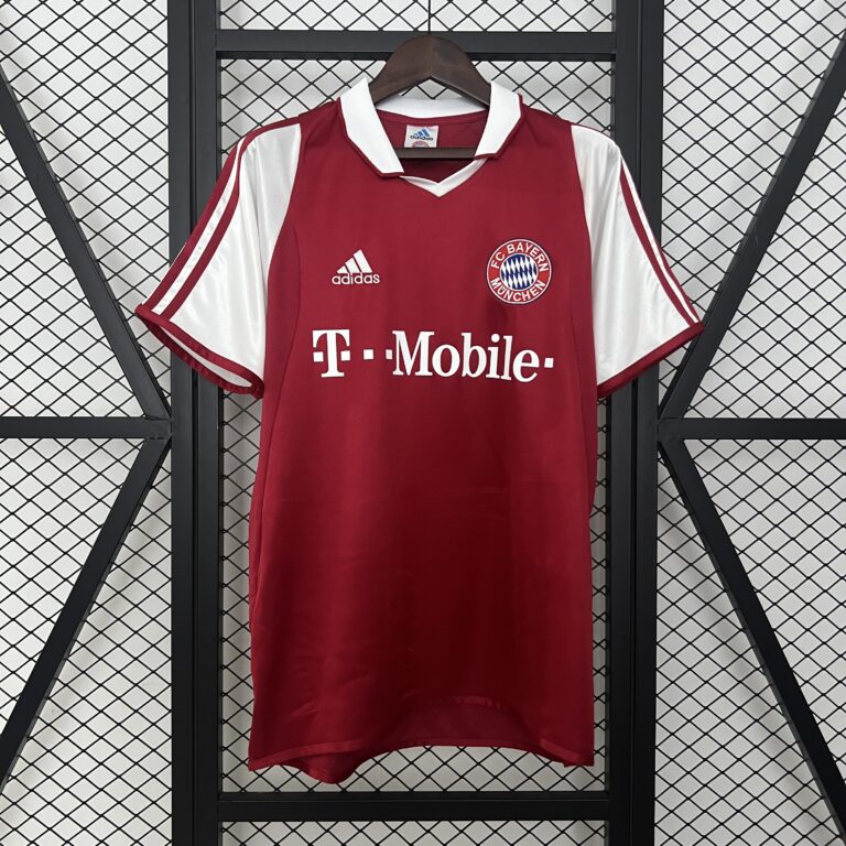 Retro Bayern Munich 2003/04 Home red Jersey