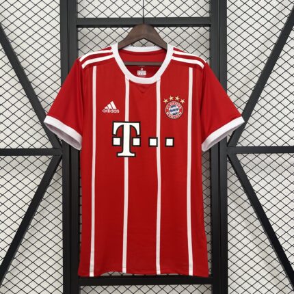 Retro Bayern Munich 2017/18 Home red Jersey