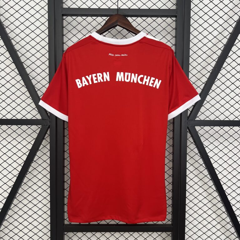 Retro Bayern Munich 2017/18 Home red Jersey
