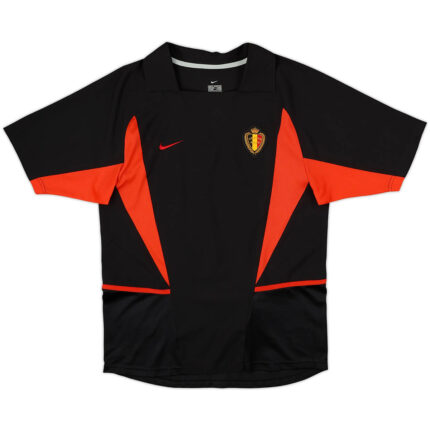 Retro Belgium 2002 World Cup Away Jersey