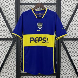 Retro Boca Juniors 2002/03 Home Jersey