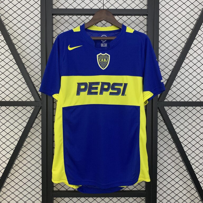 Retro Boca Juniors 2004/05 Home Jersey