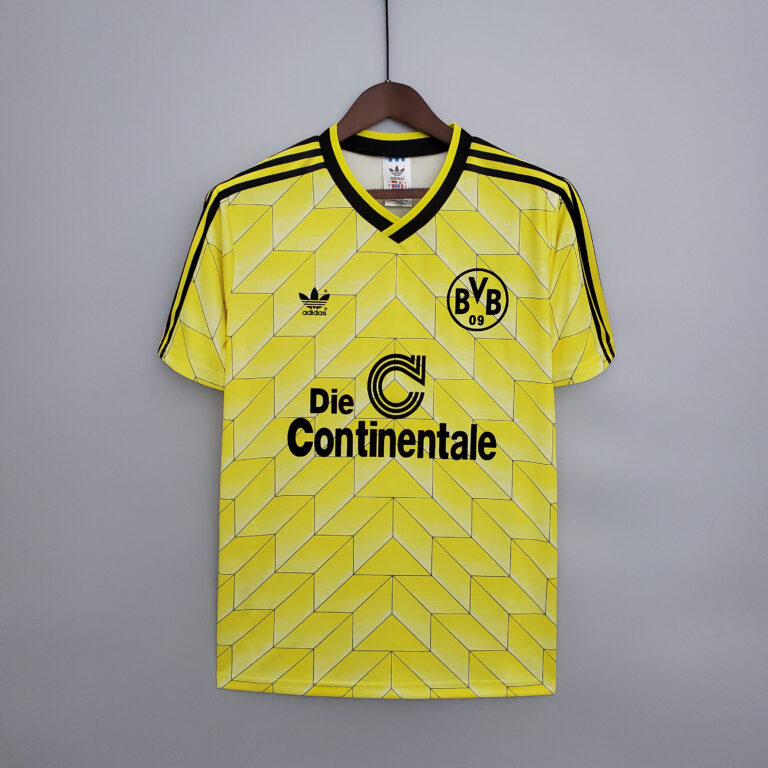Retro Borussia Dortmund 1988/89 Home Jersey