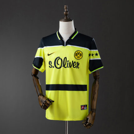Retro Borussia Dortmund 1997/98 Home Jersey