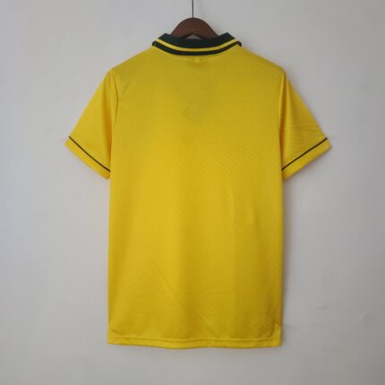 Retro Brazil 1993 Home yellow Jersey